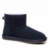 UGG Mini-bottines en daim de qualité supérieure —bleu marine