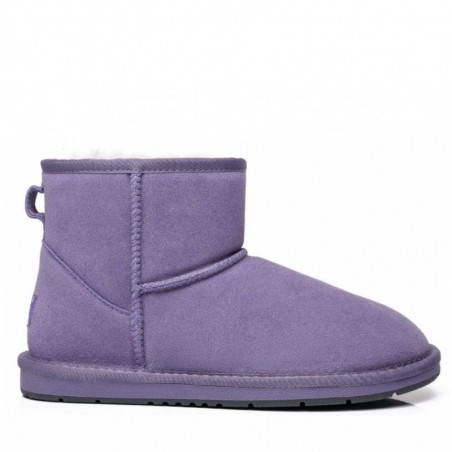 UGG Mini-bottines en daim de qualité supérieure —Violet