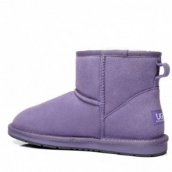 UGG Mini-bottines en daim de qualité supérieure —Violet