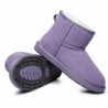 UGG Mini-bottines en daim de qualité supérieure —Violet