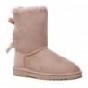 UGG Premium bottes courtes à nœud -Rose