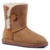 UGG Premium Bottes courtes  à 1 bouton -Châtaigne