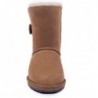 UGG Premium Bottes courtes  à 1 bouton -Châtaigne