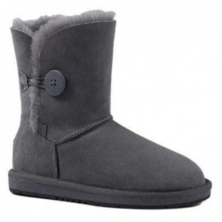 UGG Premium Bottes courtes  à 1 bouton -Gris