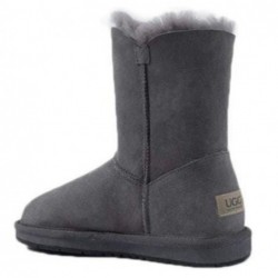 UGG Premium Bottes courtes  à 1 bouton -Gris