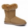 UGG Premium Foxy bottes mi-mollet en fourrure de lapin—Châtaigne