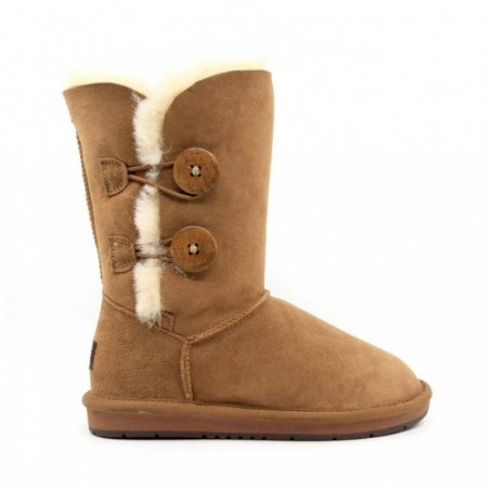 Bottes UGG Premium à 2 boutons-Châtaigne