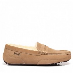 UGG Homme Mocassin-Châtaigne