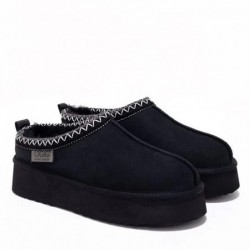 UGG Premium Tassie Chaussons à plateforme ,Noir