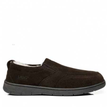 UGG Jason Homme Chaussons ,Mocassins -couleur chocolat