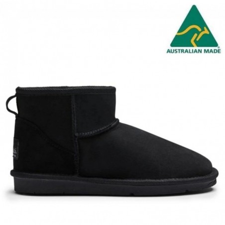 UGG Homme Classic Mini Bottes,Noir- Fabriqué en Australie