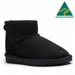 UGG Homme Classic Mini Bottes,Noir- Fabriqué en Australie