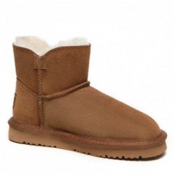 Ugg Nolan Mini-bouton pour enfants bottes -marron