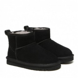 Bottes Ugg Mini Classic pour enfants-Noir