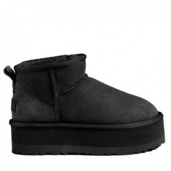 UGG Ultra Mini Classic Supreme Plateforme,Noir