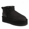 UGG Ultra Mini Classic Supreme Plateforme,Noir