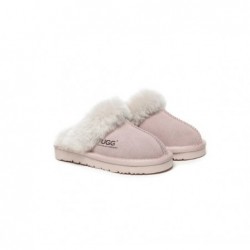 UGG chaussons enfant en laine de mouton givré ,Rose