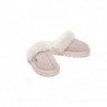 UGG chaussons enfant en laine de mouton givré ,Rose