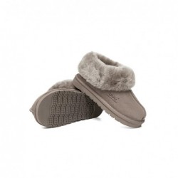 UGG Chaussons  pour enfants en peau de mouton et laine Marron