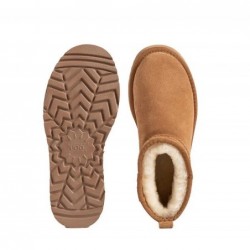 UGG Ultra Mini Classic Supreme Plateforme,châtaigne