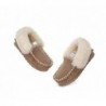 UGG Kids Popo Mokassin aus Schaffell und Wolle  Châtaigne