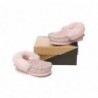 UGG Kids Popo Mokassin aus Schaffell und Wolle Rose